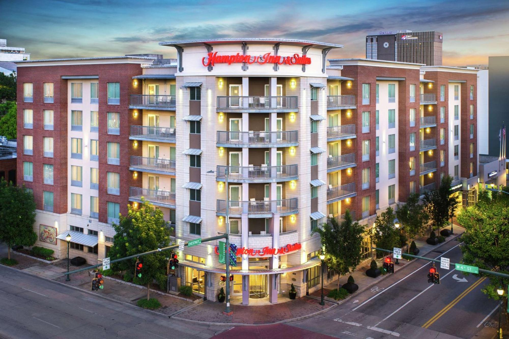 Hampton Inn & Suites Chattanooga Downtown Exterior foto